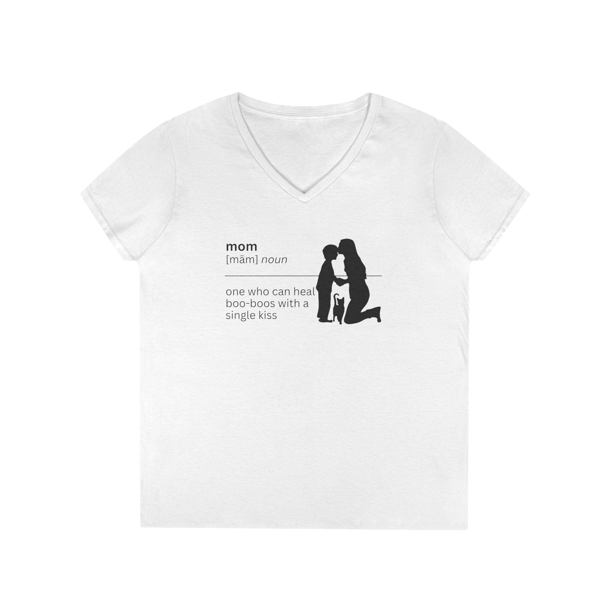 Mom's Love V-Neck T-Shirt - Perfect for Every Occasion - Korvel