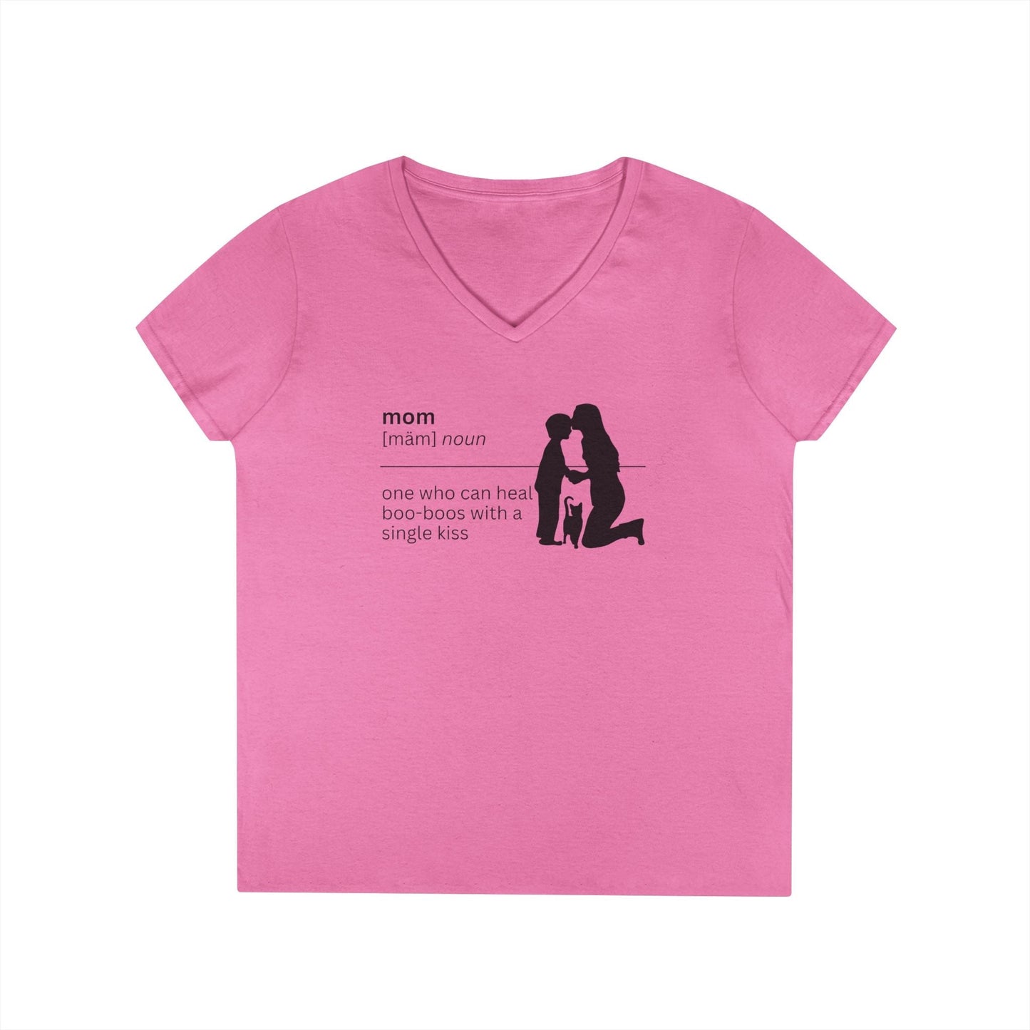 Mom's Love V-Neck T-Shirt - Perfect for Every Occasion - Korvel