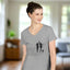 Camiseta de V-Cuello Definición de Mamá - Celebra a los Héroes Cotidianos