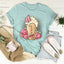 T-shirt Mom Life Iced Latte