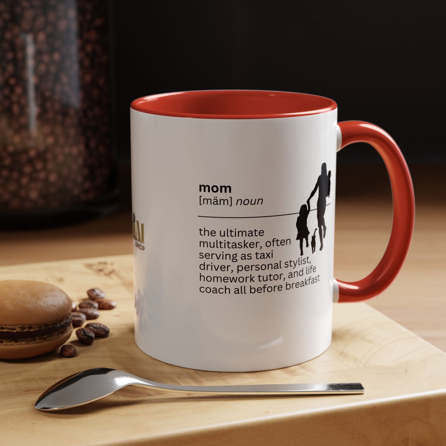 Taza de café Accent Mom Multitasker - Regalo reflexivo para mamás