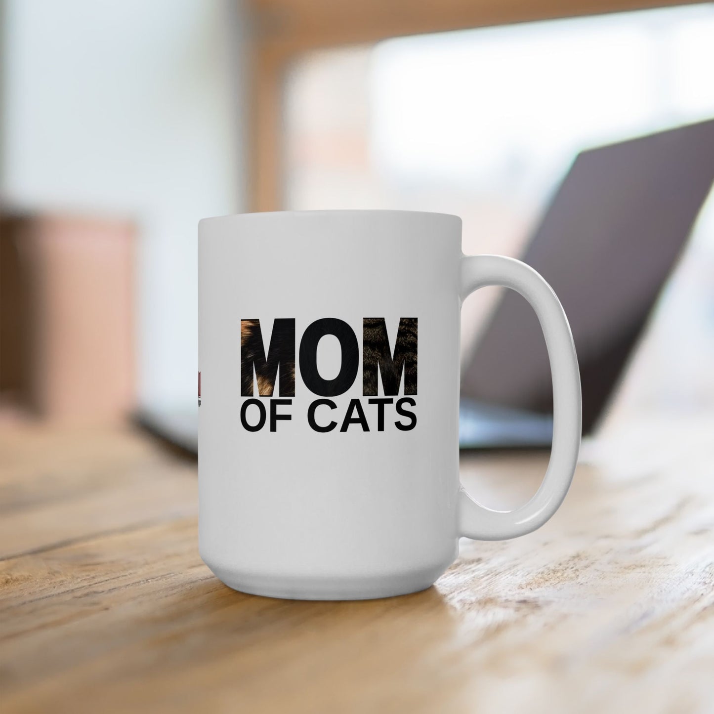 Mom of Cats Ceramic Mug - Ideal Gift for Cat Enthusiasts