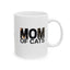 Mom of Cats Ceramic Mug - Ideal Gift for Cat Enthusiasts