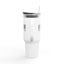Mom of Cats Insulated Travel Mug - 40oz Coffee Tumbler