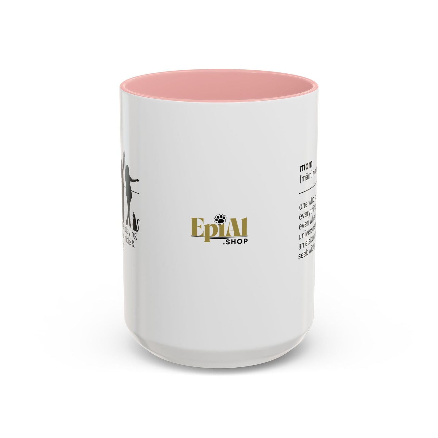Mug à café Accent Mom Okay - Cadeau réfléchi pour les mamans