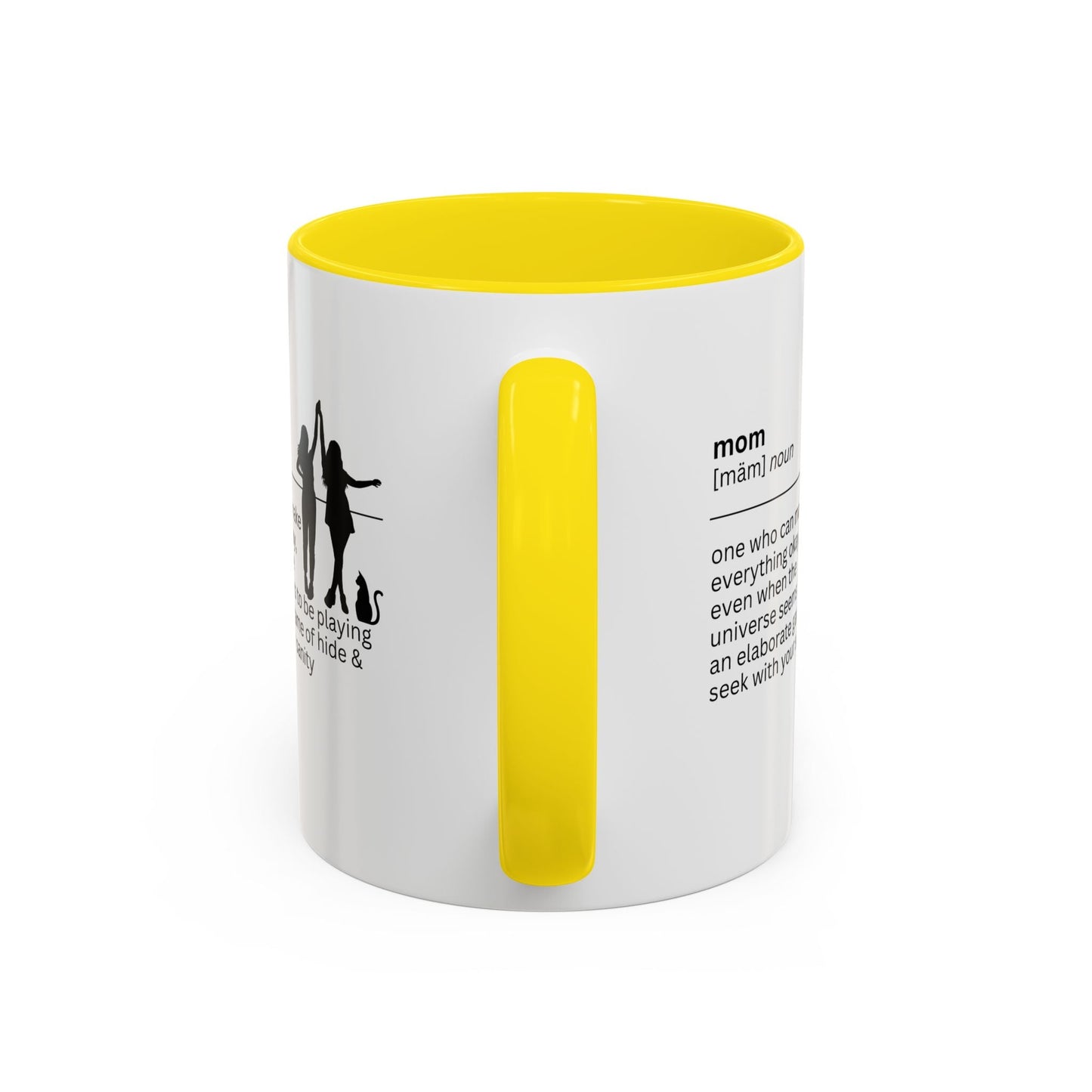 Mug à café Accent Mom Okay - Cadeau réfléchi pour les mamans