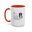 Mug à café Accent Mom Okay - Cadeau réfléchi pour les mamans