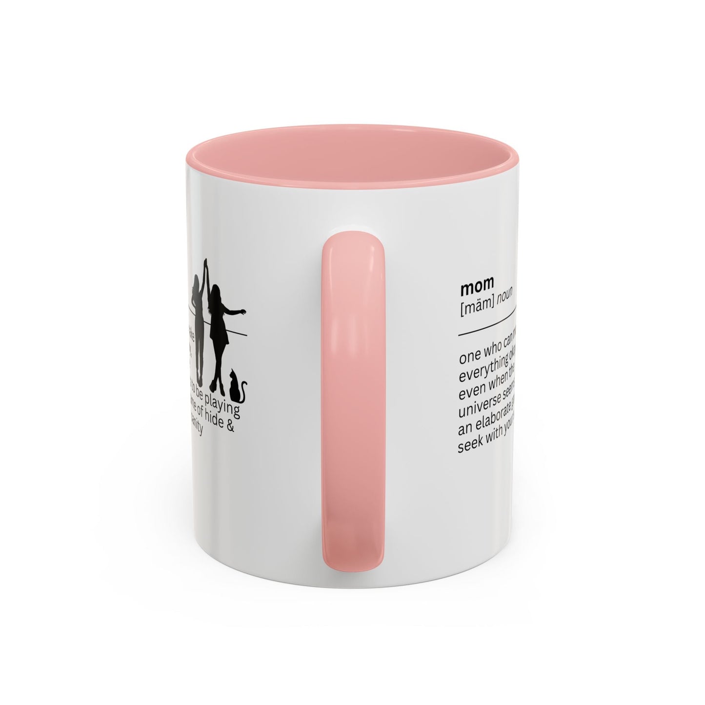Mug à café Accent Mom Okay - Cadeau réfléchi pour les mamans