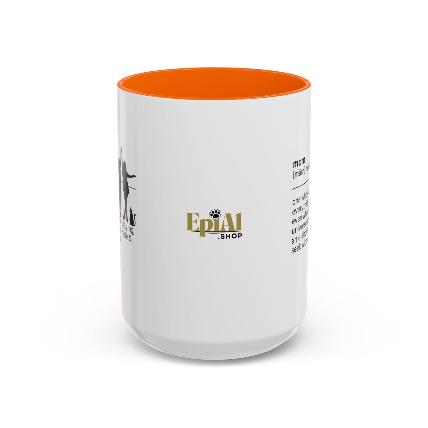 Mug à café Accent Mom Okay - Cadeau réfléchi pour les mamans