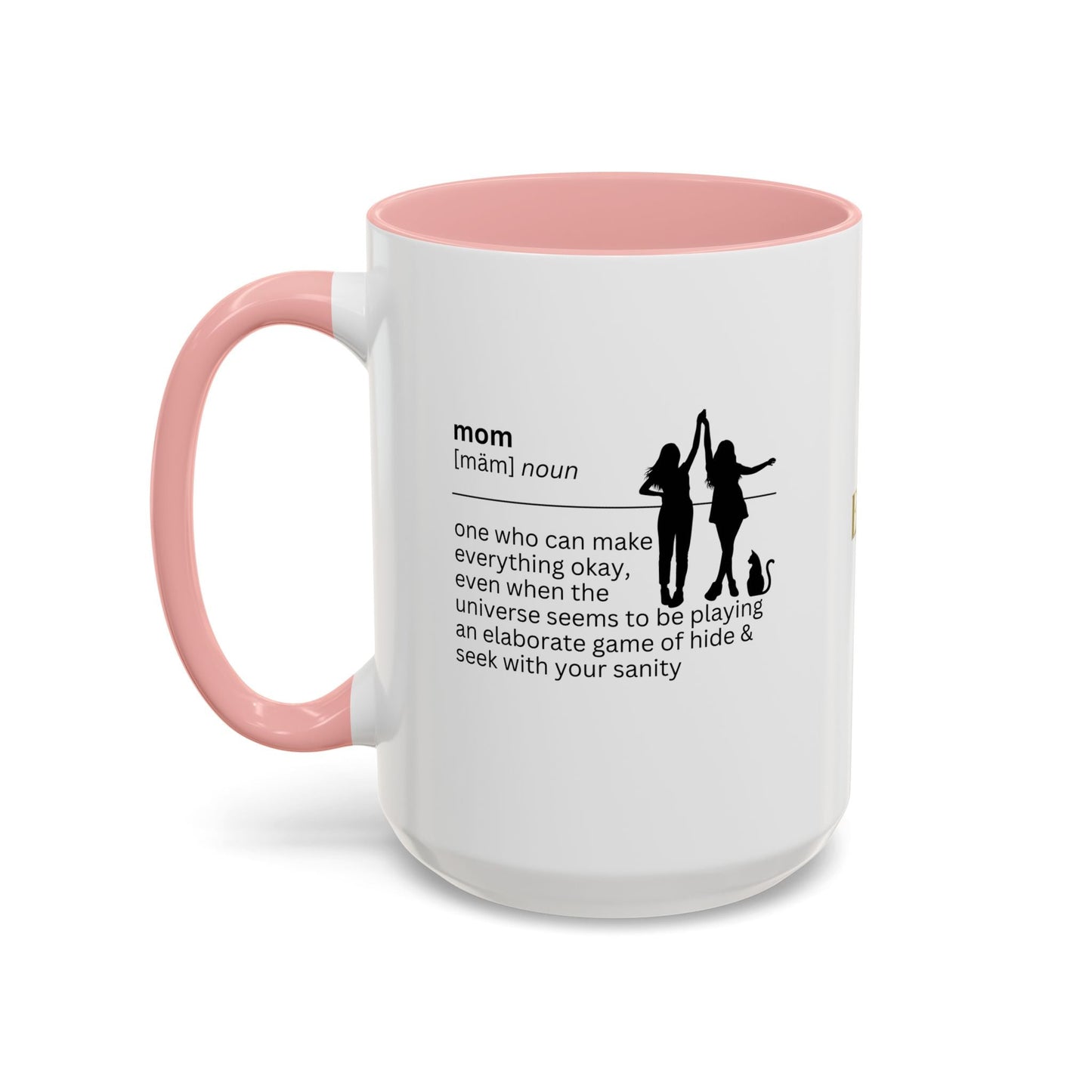 Mug à café Accent Mom Okay - Cadeau réfléchi pour les mamans