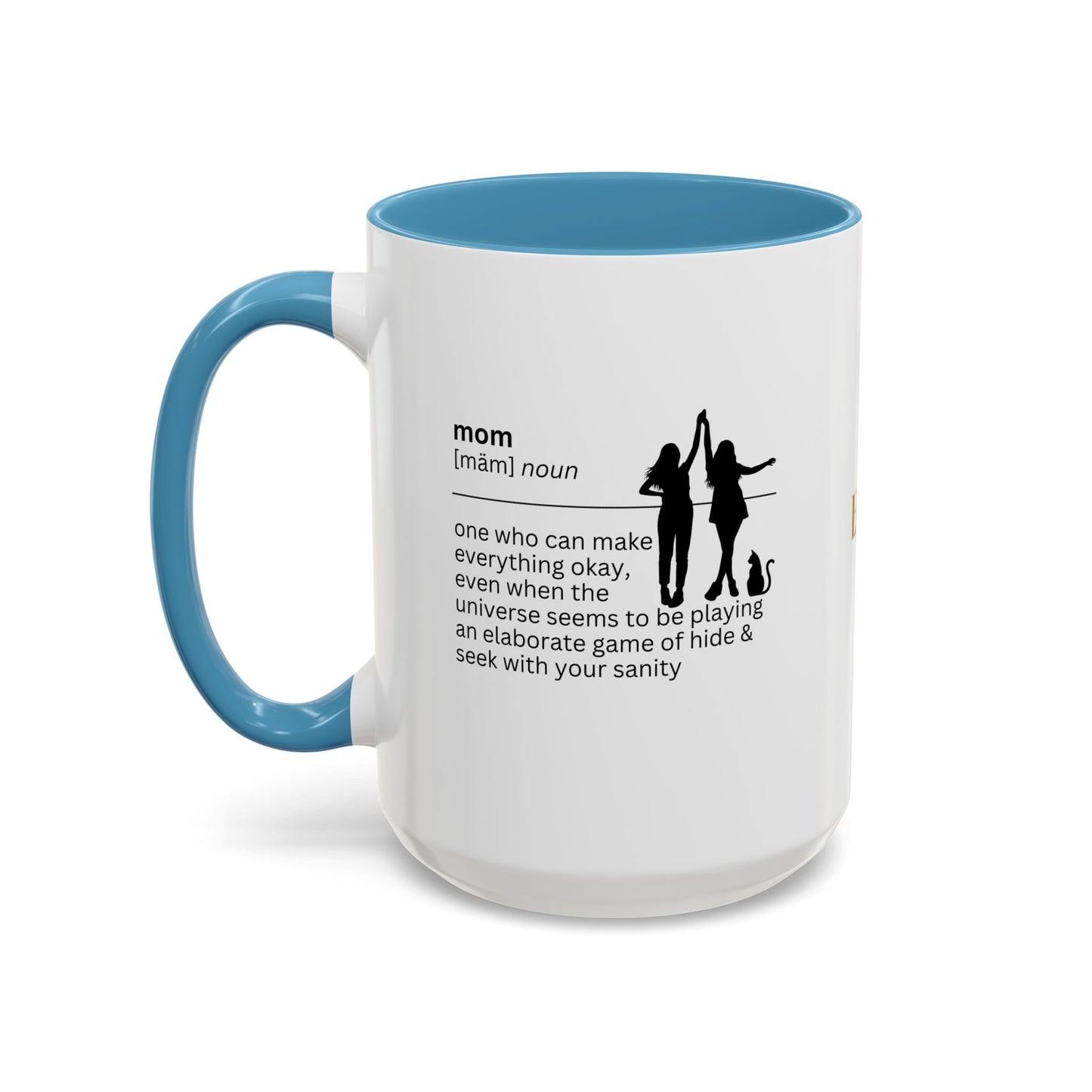 Mug à café Accent Mom Okay - Cadeau réfléchi pour les mamans