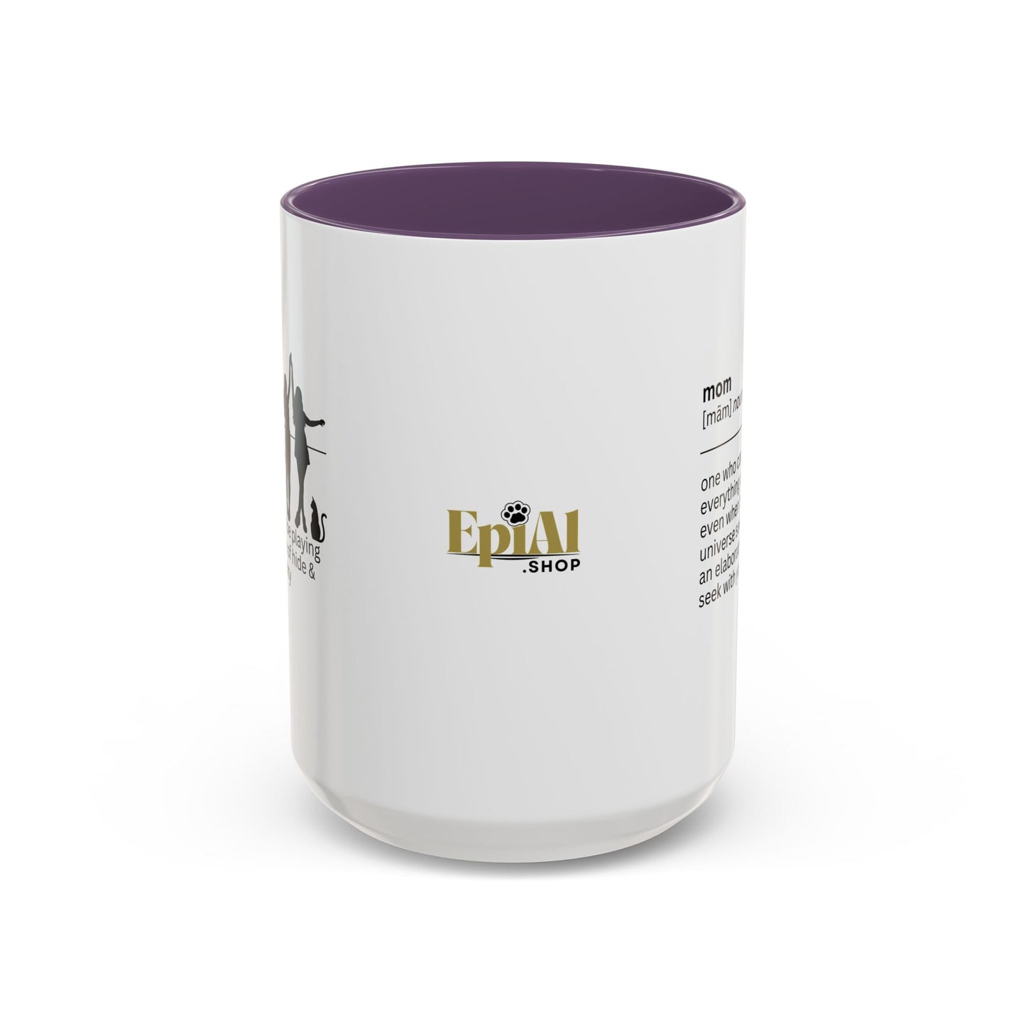 Mug à café Accent Mom Okay - Cadeau réfléchi pour les mamans