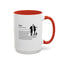 Mug à café Accent Mom Okay - Cadeau réfléchi pour les mamans
