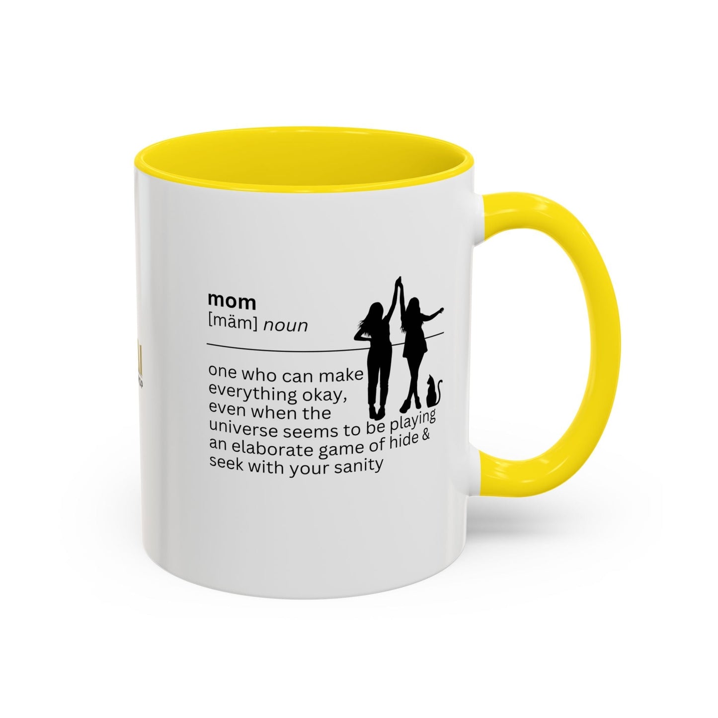 Mug à café Accent Mom Okay - Cadeau réfléchi pour les mamans