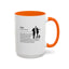 Mug à café Accent Mom Okay - Cadeau réfléchi pour les mamans