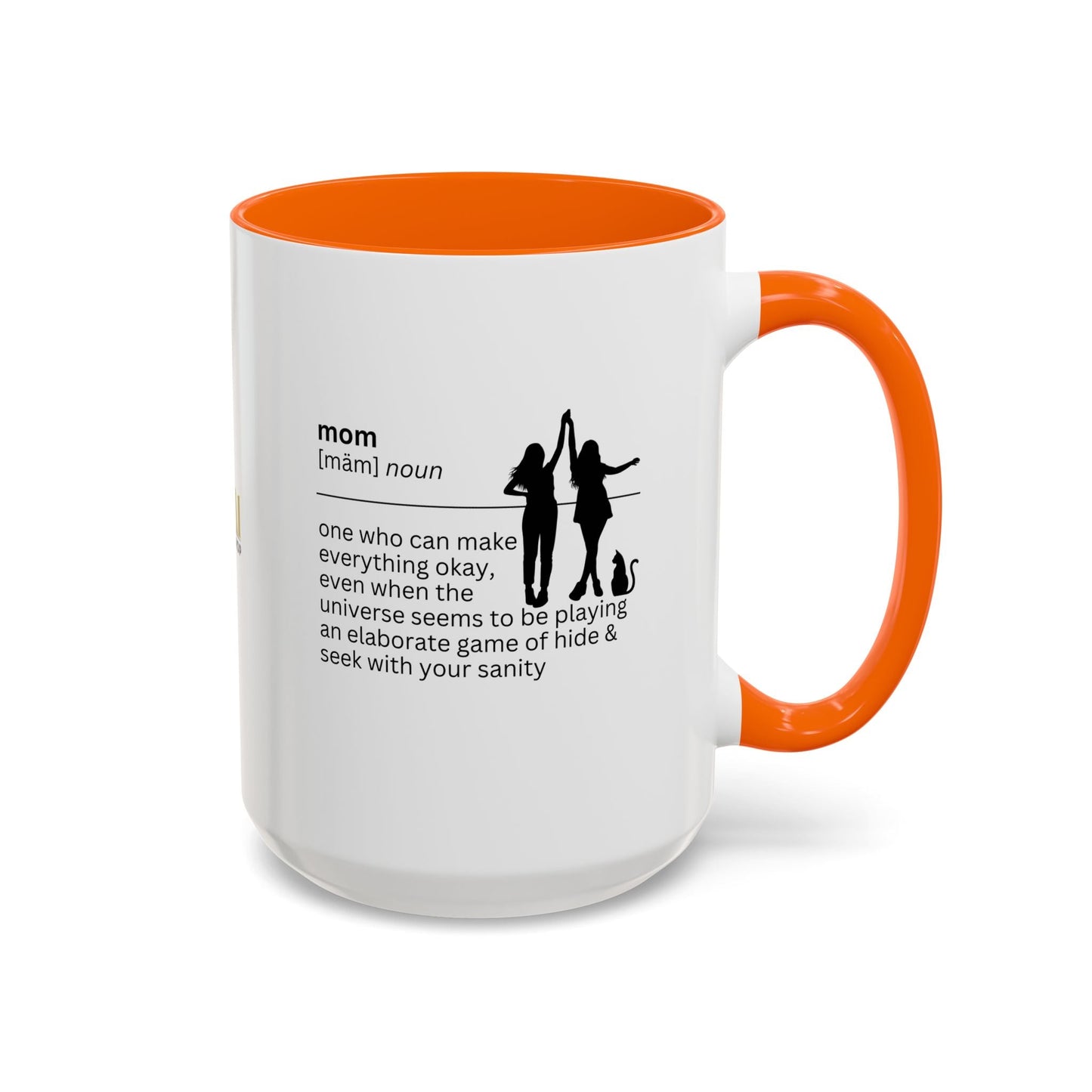 Mug à café Accent Mom Okay - Cadeau réfléchi pour les mamans