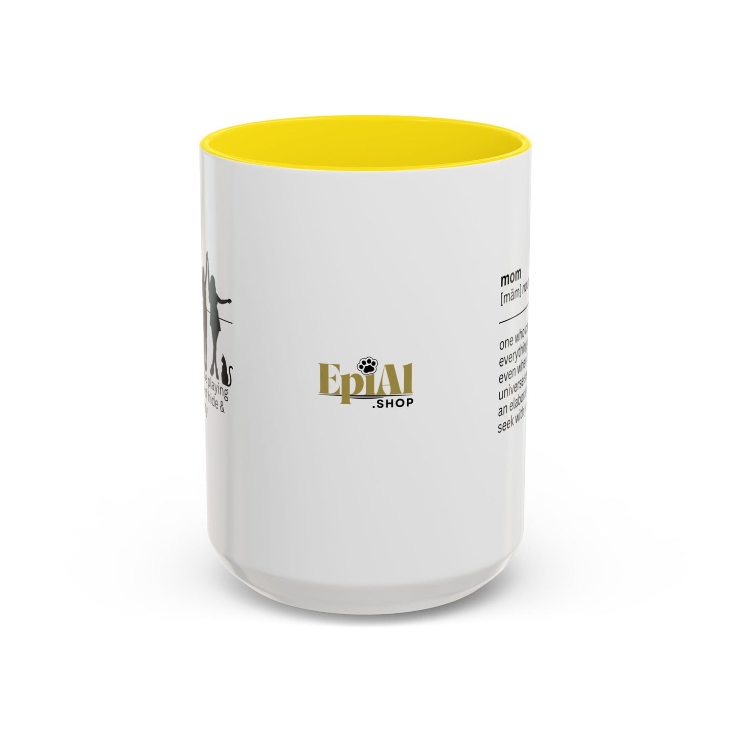 Mug à café Accent Mom Okay - Cadeau réfléchi pour les mamans