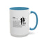 Mug à café Accent Mom Okay - Cadeau réfléchi pour les mamans