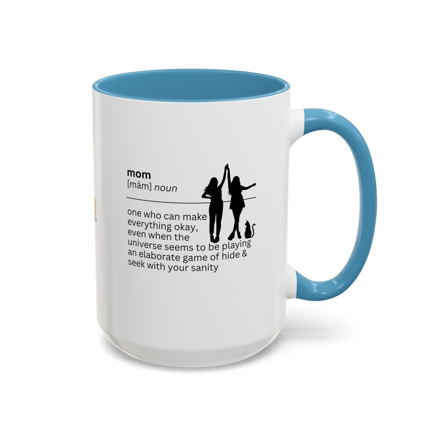 Mug à café Accent Mom Okay - Cadeau réfléchi pour les mamans