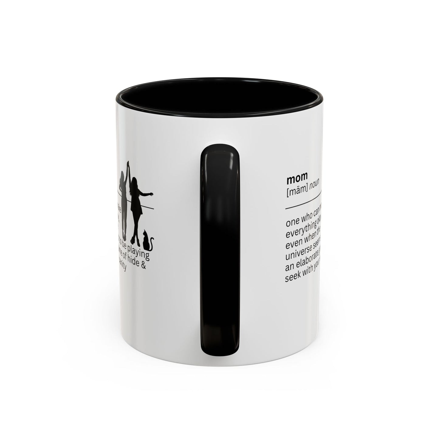 Mug à café Accent Mom Okay - Cadeau réfléchi pour les mamans