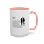 Mug à café Accent Mom Okay - Cadeau réfléchi pour les mamans