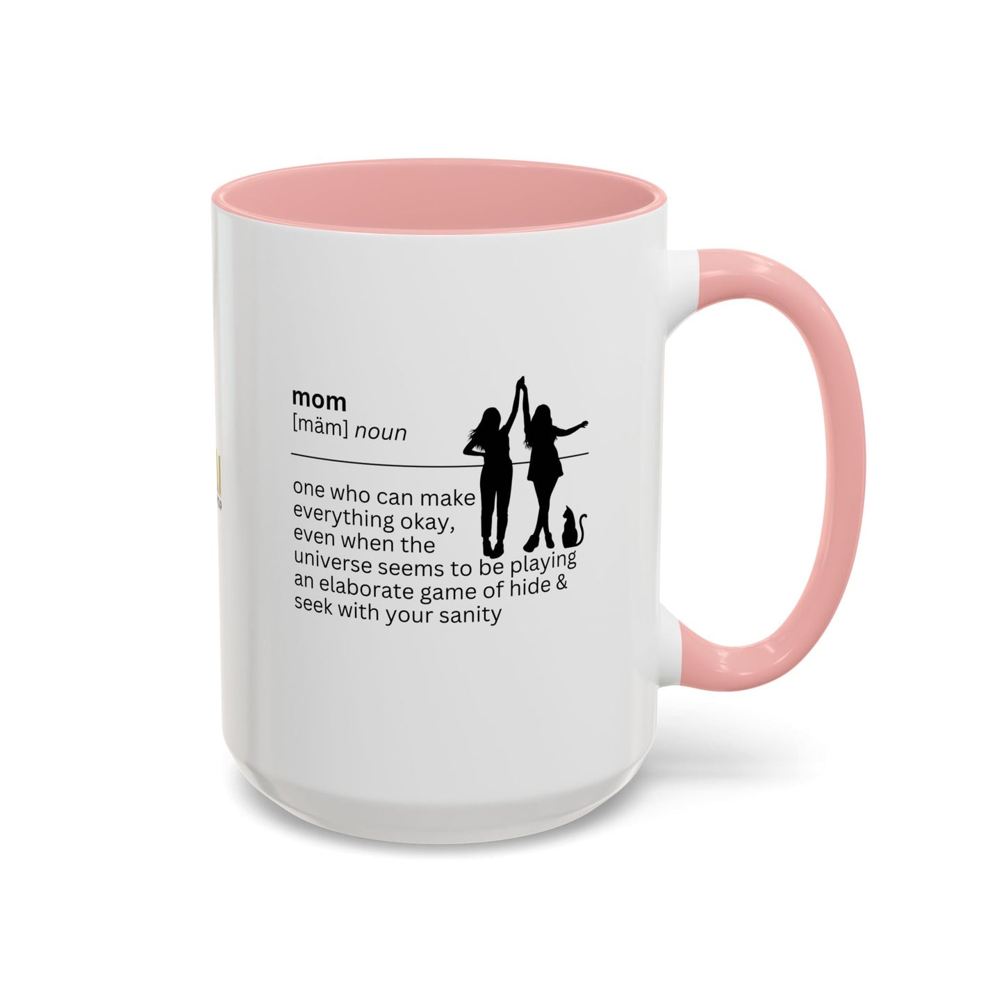 Mug à café Accent Mom Okay - Cadeau réfléchi pour les mamans