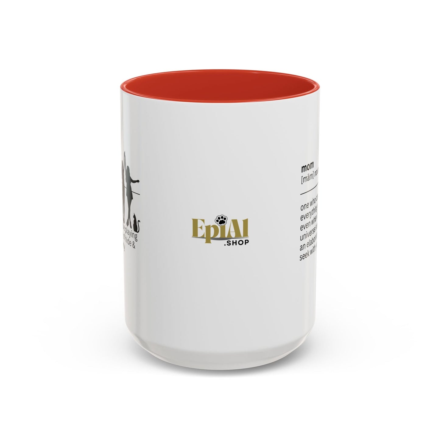 Mug à café Accent Mom Okay - Cadeau réfléchi pour les mamans