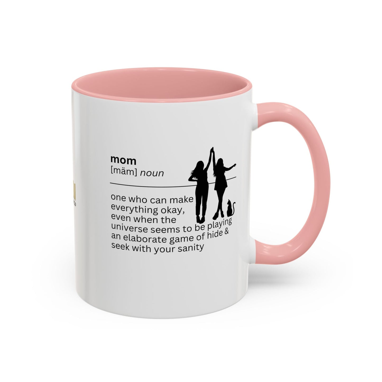 Mug à café Accent Mom Okay - Cadeau réfléchi pour les mamans
