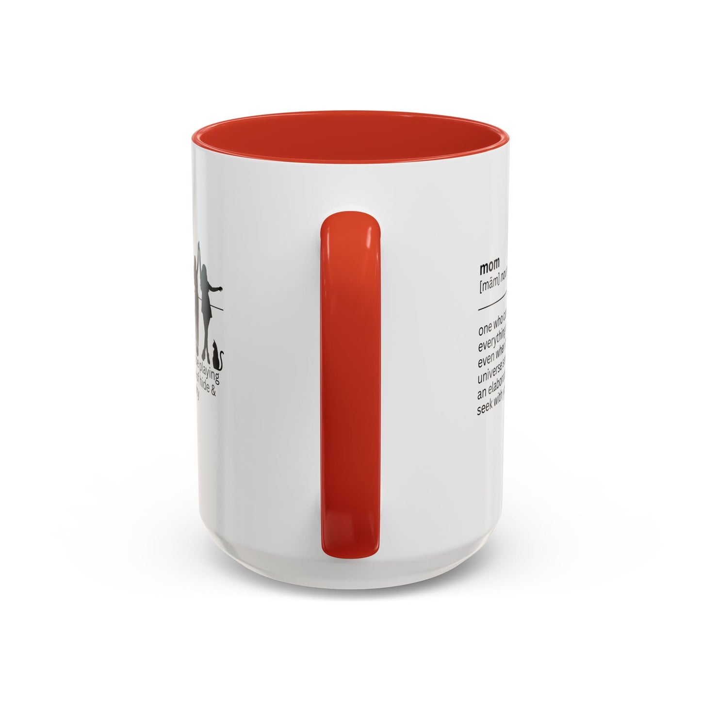 Mug à café Accent Mom Okay - Cadeau réfléchi pour les mamans