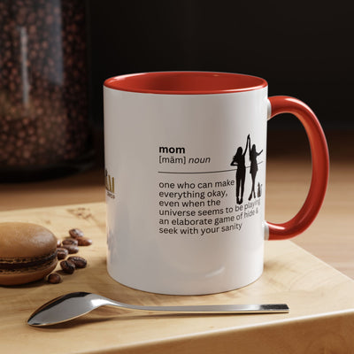 Mom Okay Accent Coffee Mug - Thoughtful Gift for Moms