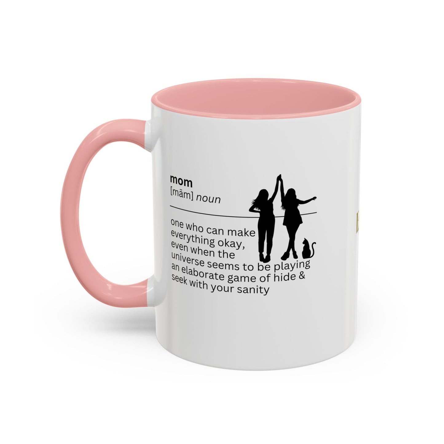 Mug à café Accent Mom Okay - Cadeau réfléchi pour les mamans