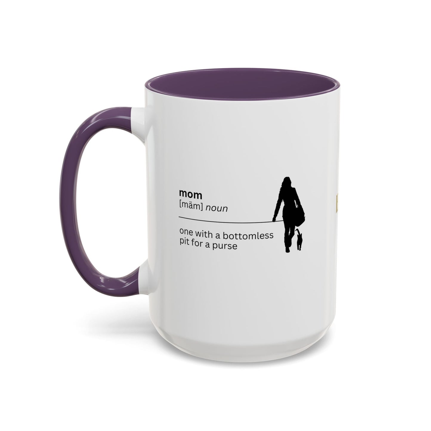 Mom Purse Accent Coffee Mug - Thoughtful Gift for Moms