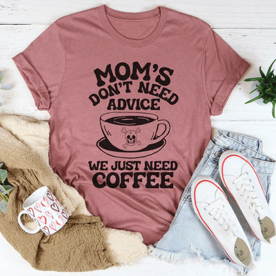 Mom's Coffee Tee - A Perfect Blend of Comfort and Style