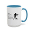 Mom Superhero Accent Coffee Mug - Thoughtful Gift for Moms