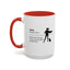 Mom Superhero Accent Coffee Mug - Thoughtful Gift for Moms