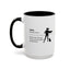 Mom Superhero Accent Coffee Mug - Thoughtful Gift for Moms