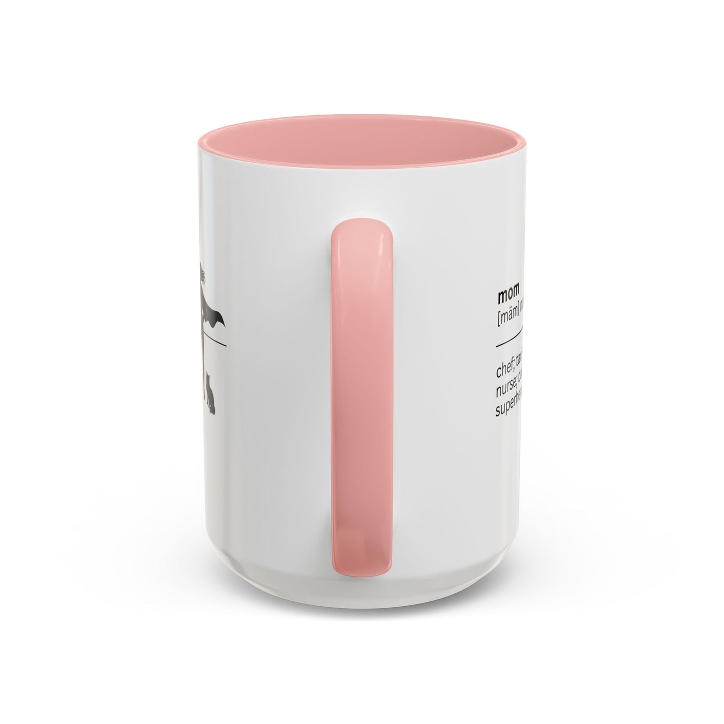 Mom Superhero Accent Coffee Mug - Thoughtful Gift for Moms