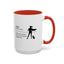 Mom Superhero Accent Coffee Mug - Thoughtful Gift for Moms