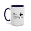Mom Superhero Accent Coffee Mug - Thoughtful Gift for Moms