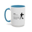 Mom Superhero Accent Coffee Mug - Thoughtful Gift for Moms