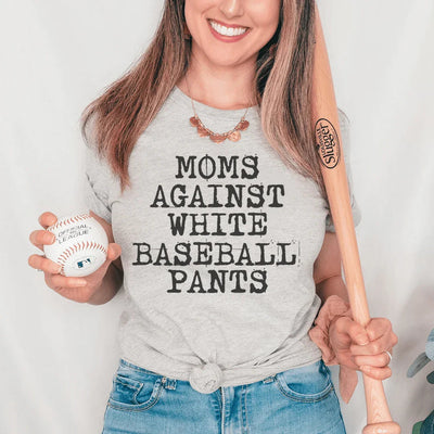 Camiseta de béisbol de Mamás Contra el Blanco