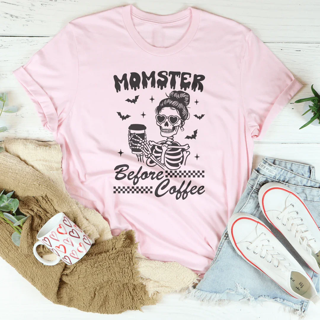 Momster Before Coffee T-Shirt