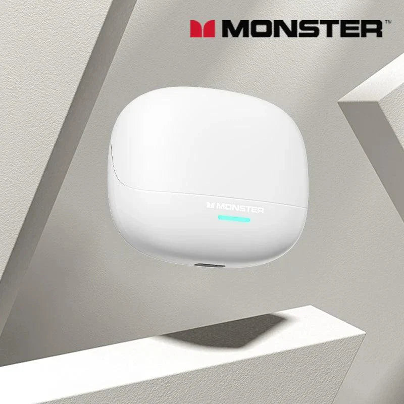Auriculares Inalámbricos Bluetooth 5.4 Monster MQT52 con Larga Duración de Batería
