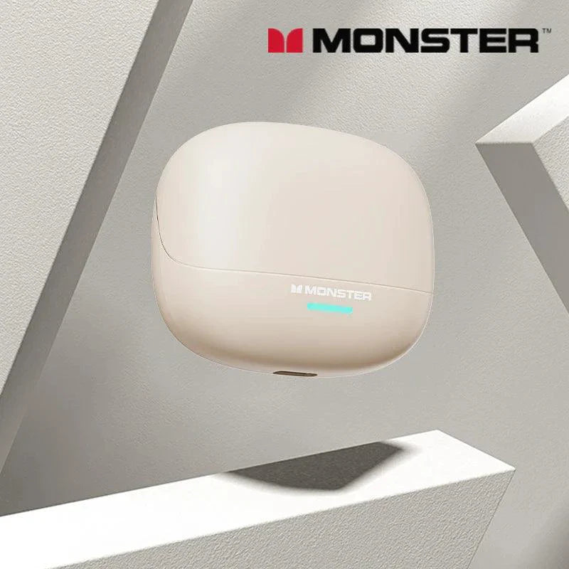 Auriculares Inalámbricos Bluetooth 5.4 Monster MQT52 con Larga Duración de Batería