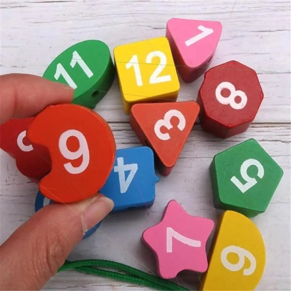 Jouet Puzzle Horloge Éducatif en Bois Animaux Cartoon Montessori