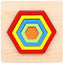 Jouet Puzzle Horloge Éducatif en Bois Animaux Cartoon Montessori