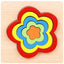 Jouet Puzzle Horloge Éducatif en Bois Animaux Cartoon Montessori