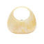 Moon Ice Cracked Goose Egg Underarm Bag