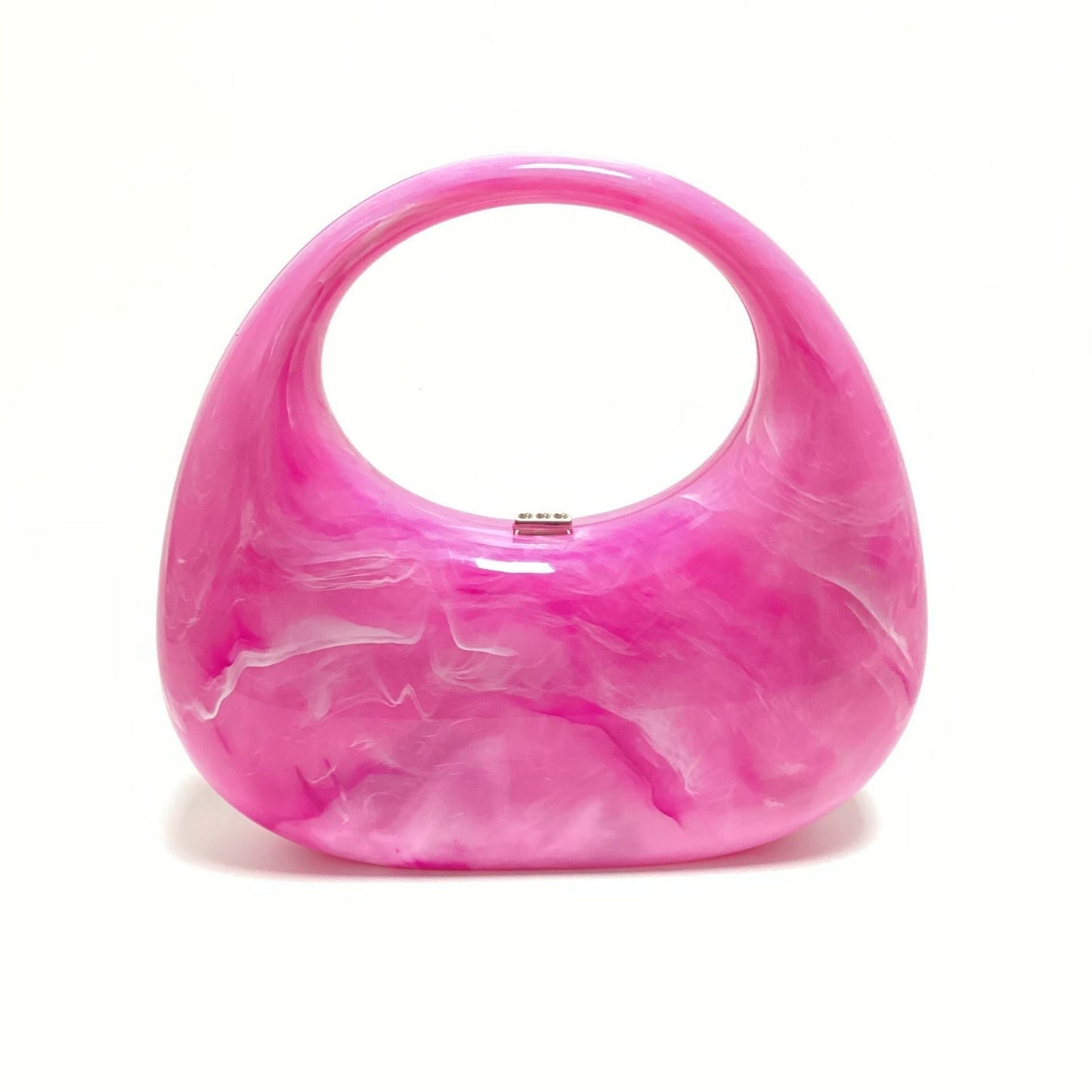 Moon Ice Cracked Goose Egg Underarm Bag