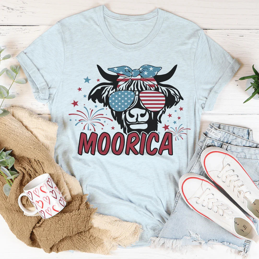 Moorica Tee - Camiseta de Confort Premium